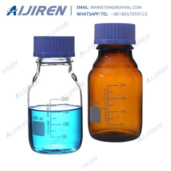 Chemical lab glass reagent bottle 500ml for sale